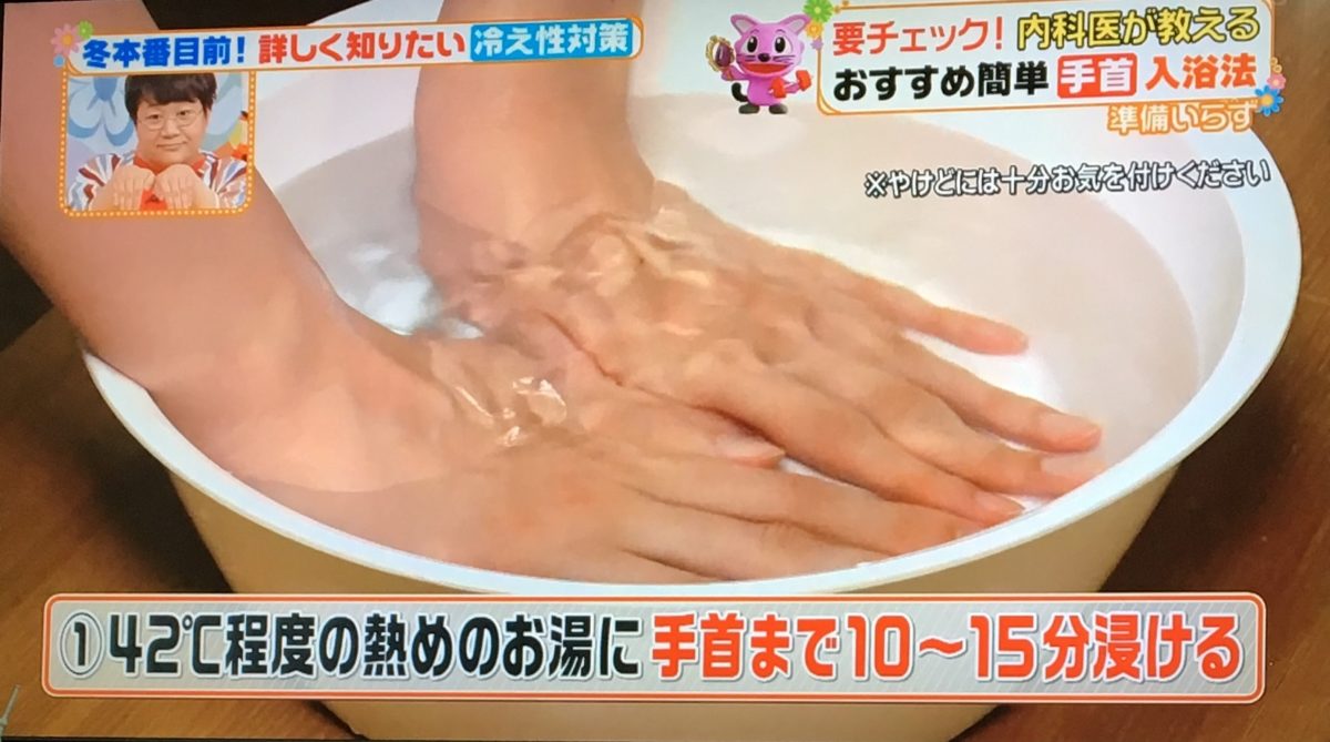 手首入浴法