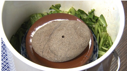 小松菜の醤油漬けの作り方