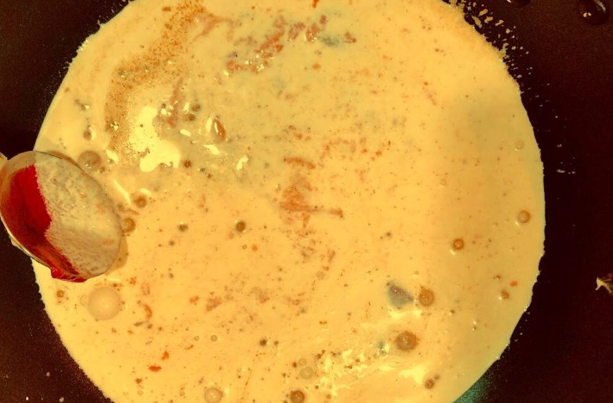バターチキンカレーの作り方(工程２)