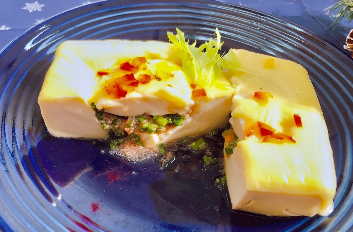 電子レンジで出来る豆腐のお宝チーズ焼きのレシピ