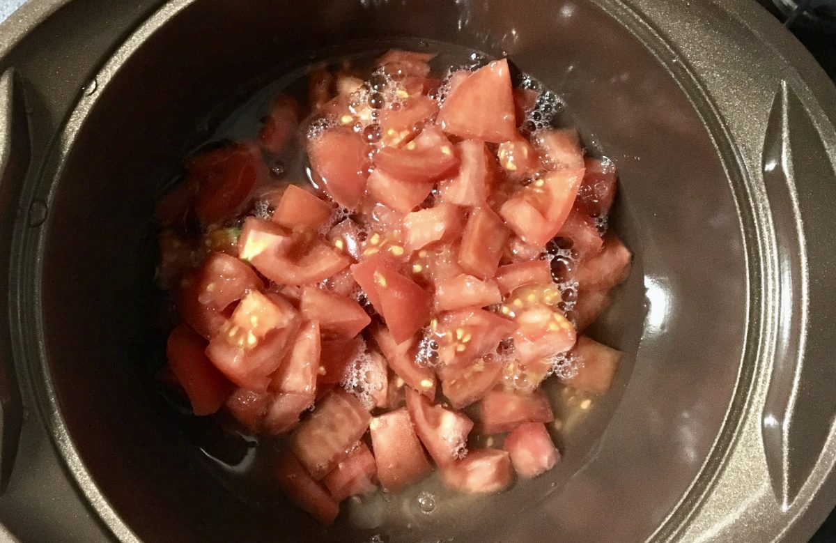 発酵トマトチーズ鍋の作り方(工程３)