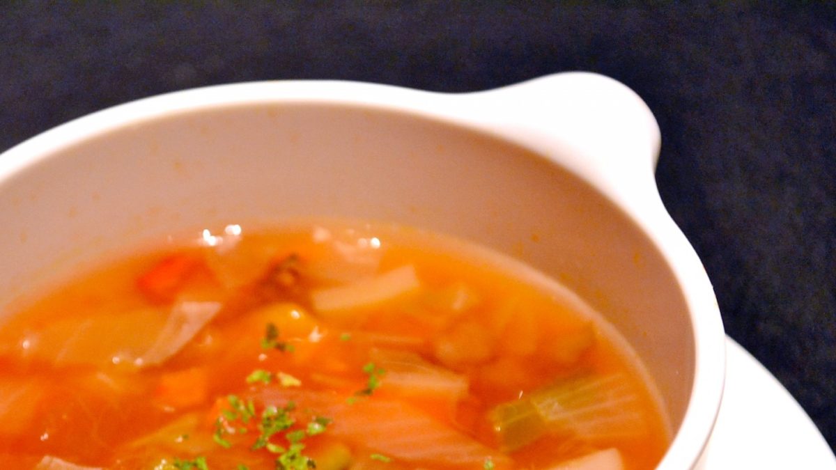 ヒルナンデスのトマトのスープ煮レシピ