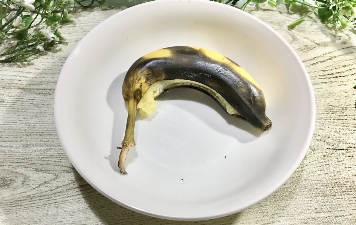 ホットバナナジュースの作り方（工程２）
