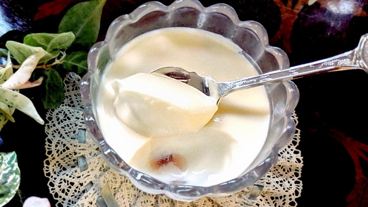 沸騰ワードの志麻さんのモッツアレラチーズミルクムースのレシピ