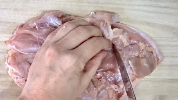 鶏の照り焼きの作り方（工程１）