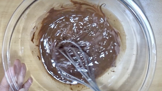 ショコラケーキの作り方（工程４）