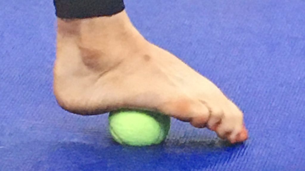 【土曜は何(ナニ)する】テニスボールダイエットのやり方、筋膜リリースして美ボディに(8月15日)かおる先生が紹介 オーサムスタイル